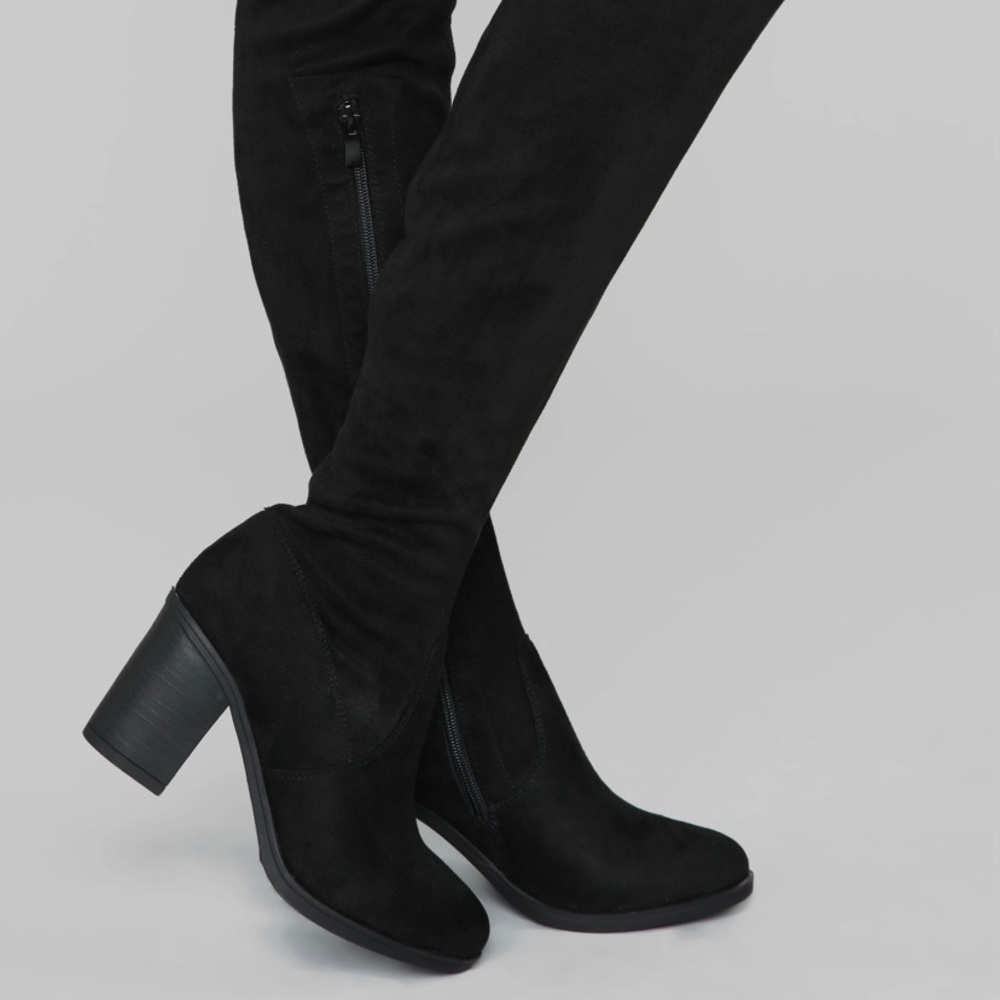 Fashion Nova Over The Knee Boots
